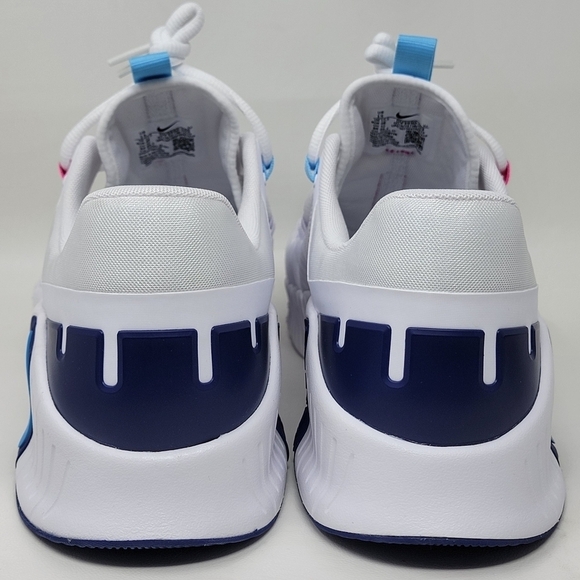 Nike Free Metcon 5 White Aquarius Deep Royal Blue DV3950-103 Women's Size 15 New - Picture 6 of 9